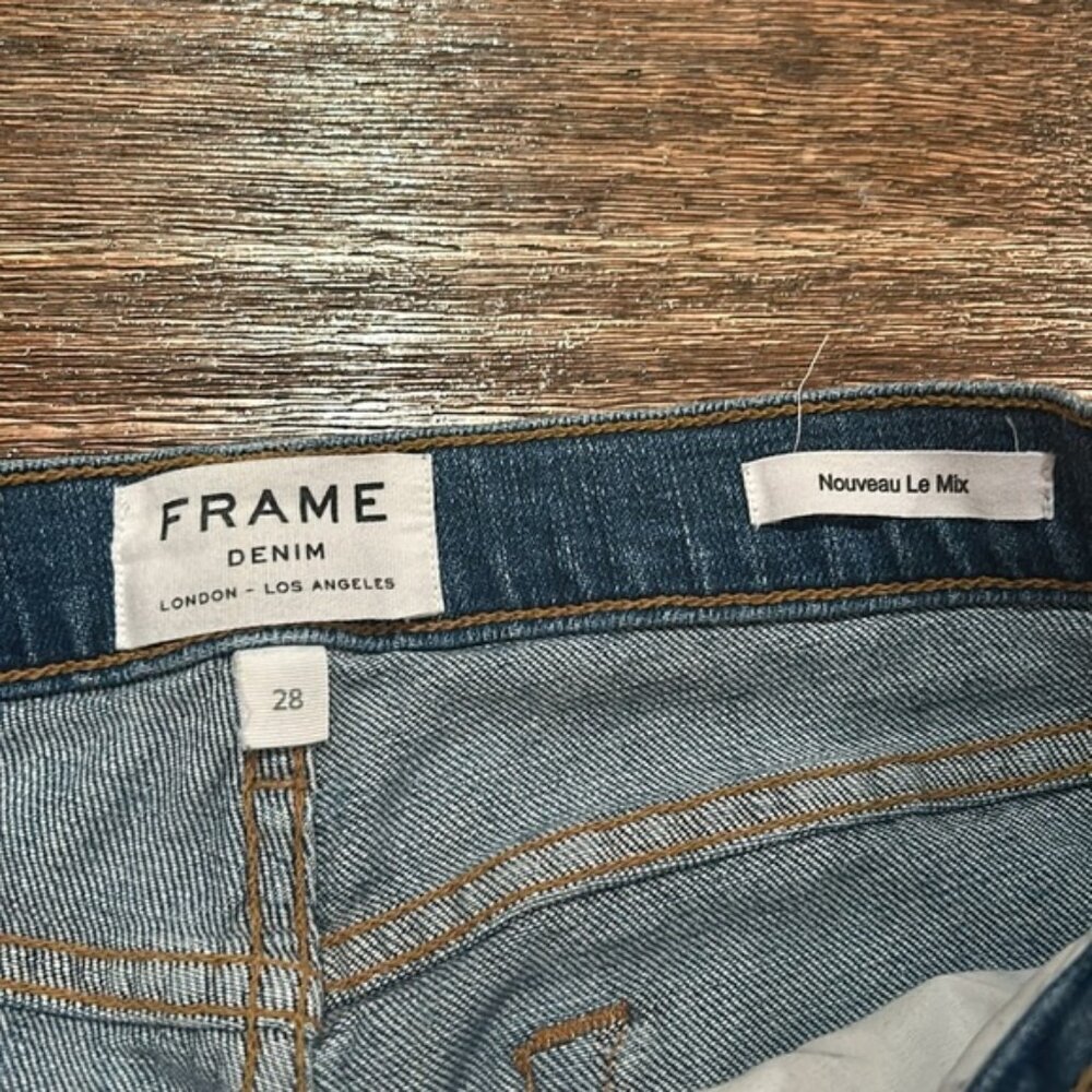 FRAME nouveau le mix 28 celebrity favourite women’s jeans - Picture 8 of 11